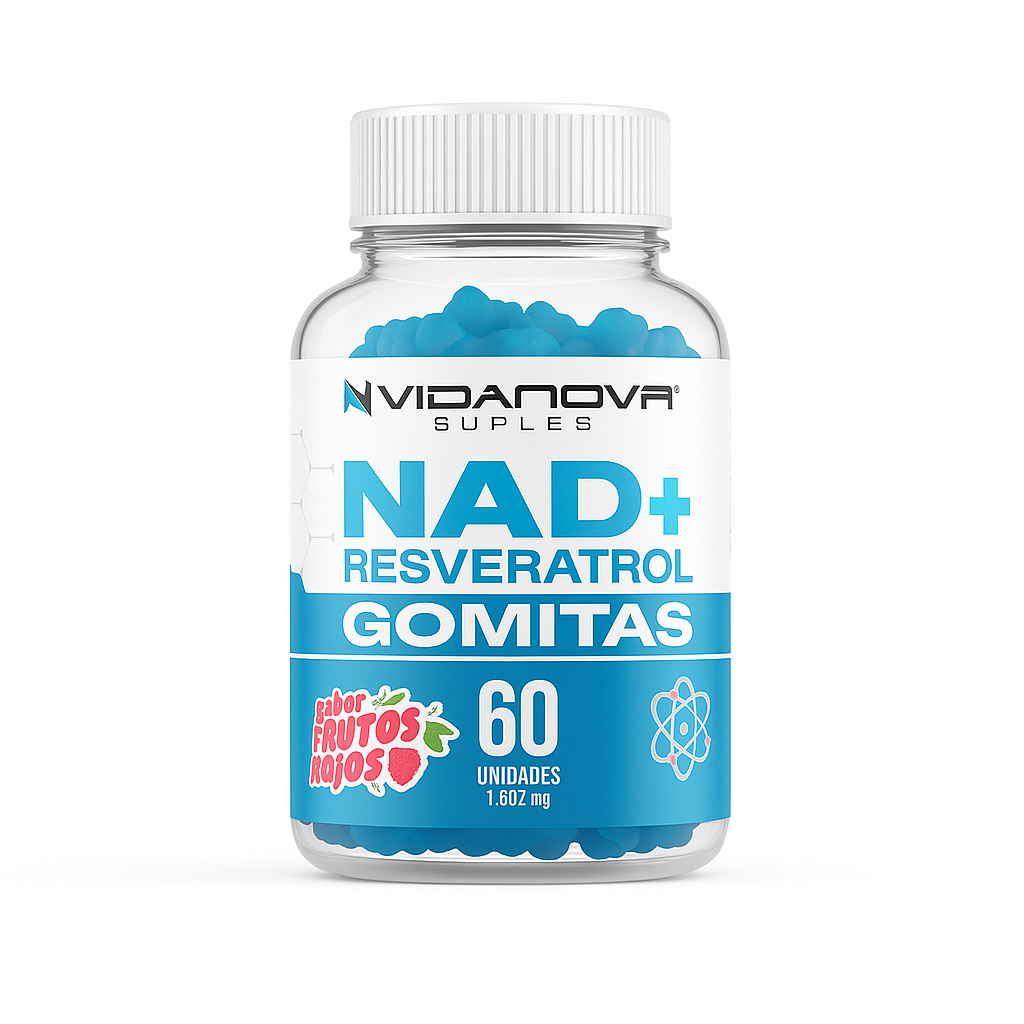 NAD+Resveratrol 1000mg - 60 Gomitas