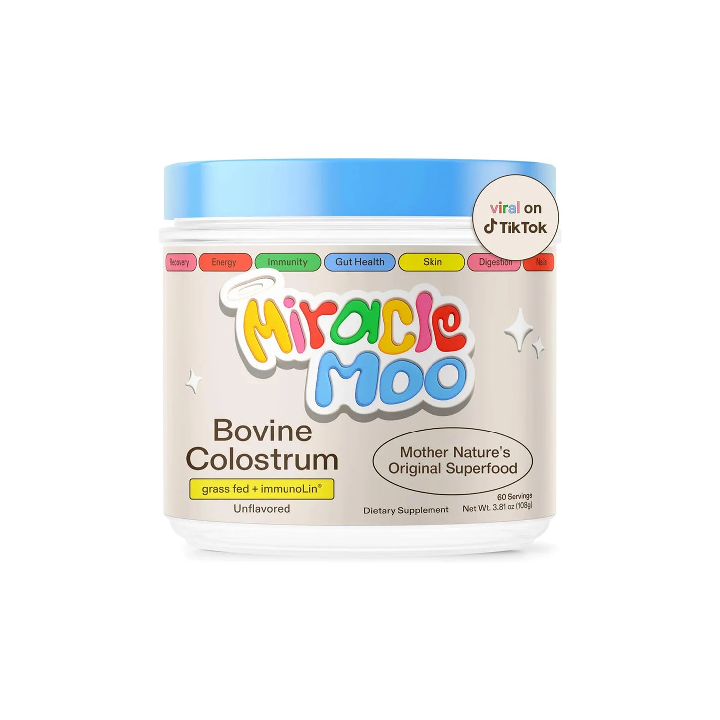 Miracle Moo - Calostro Bovino Premium con ImmunoLin
