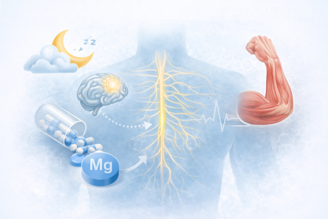 Magnesio y estrés: cómo influye en el sistema nervioso y el descanso