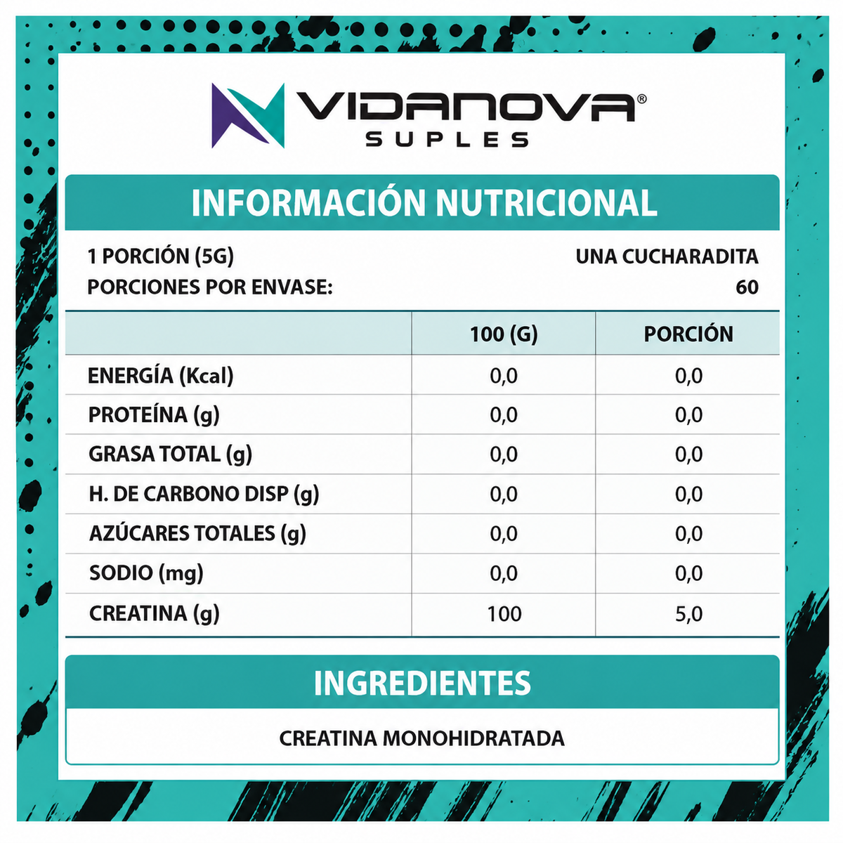 Creatina Monohidratada