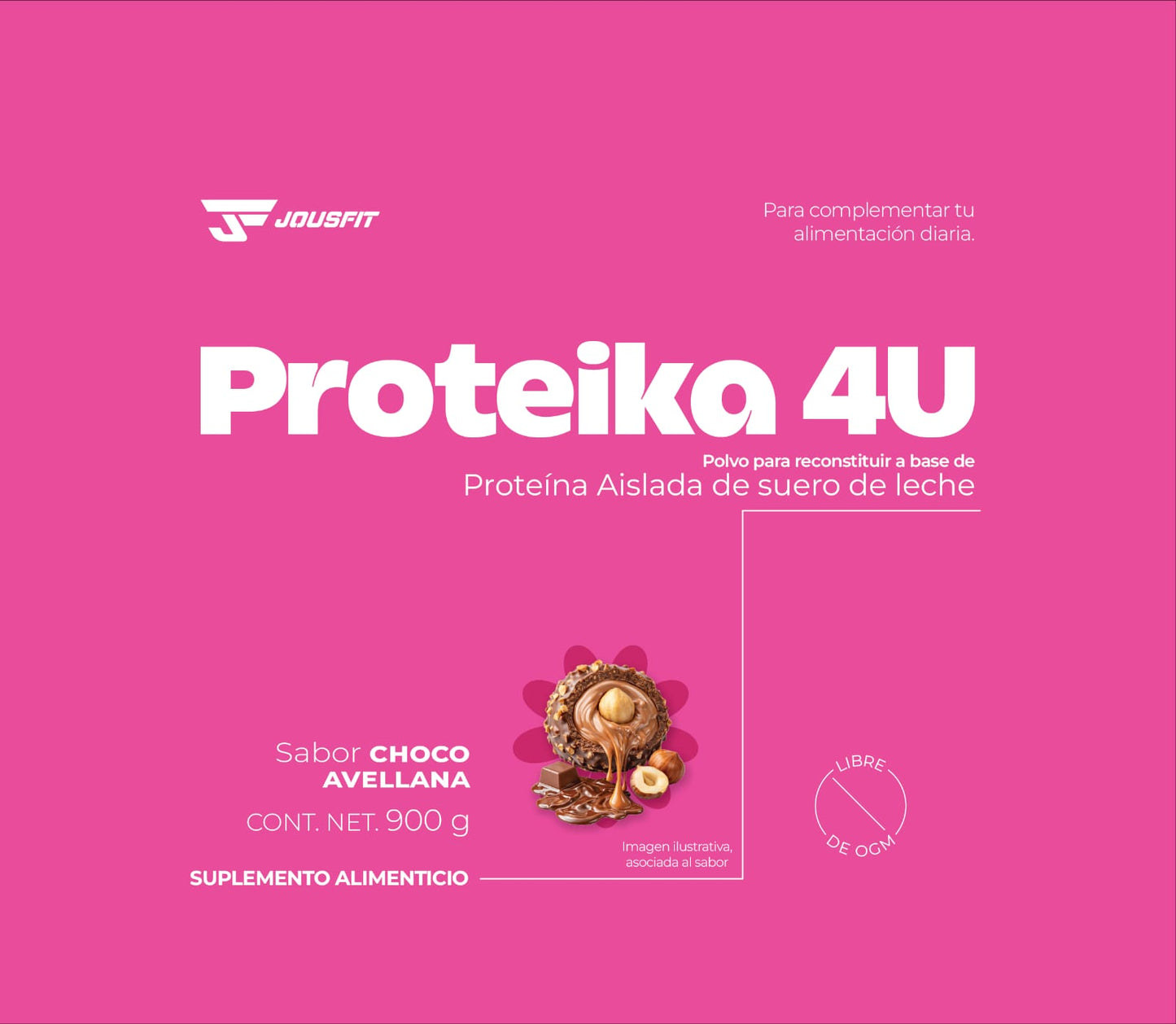 Proteika 4U Choco Avellana